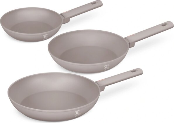 Berlinger Haus BH/8108 Taupe Collection serpenyő szett, 3 részes