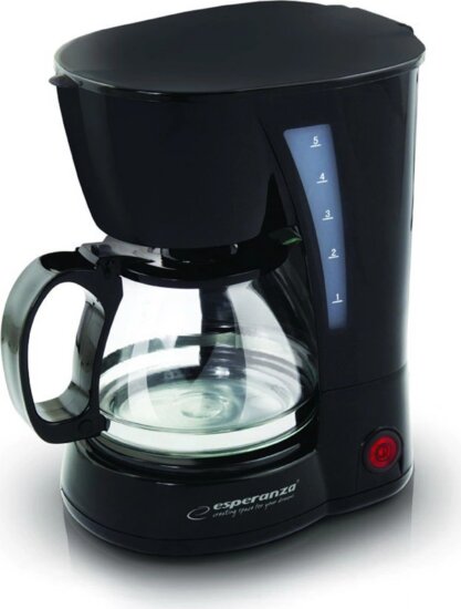 Esperanza Robusta EKC006 filteres kávéfőző, Fekete