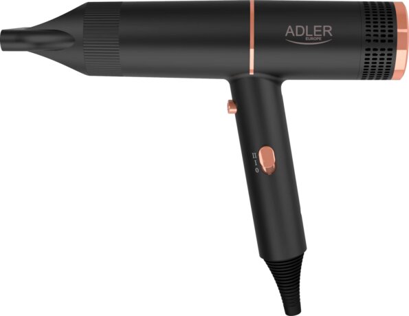 Adler AD 2278 ionos hajszárító, 1400W, fekete