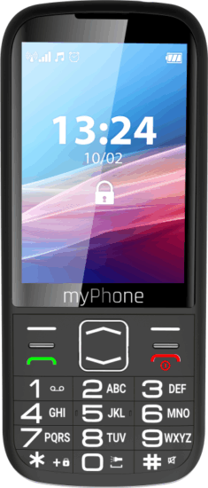 MyPhone Halo 4 LTE mobiltelefon, Fekete