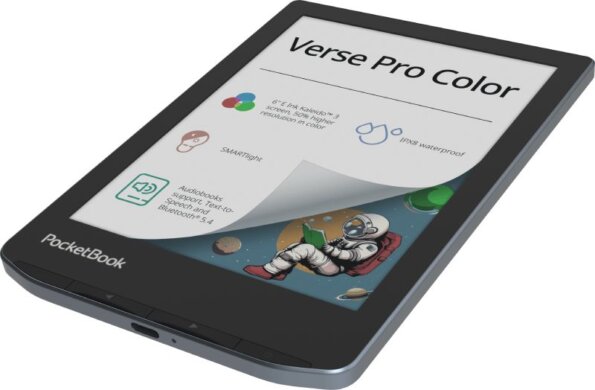 PocketBook Verse Pro Color 6" E-book olvasó, 16GB, Stormy Sea