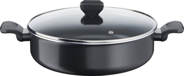 Tefal B5677253 Simply Clean pároló serpenyő fedővel, 28cm