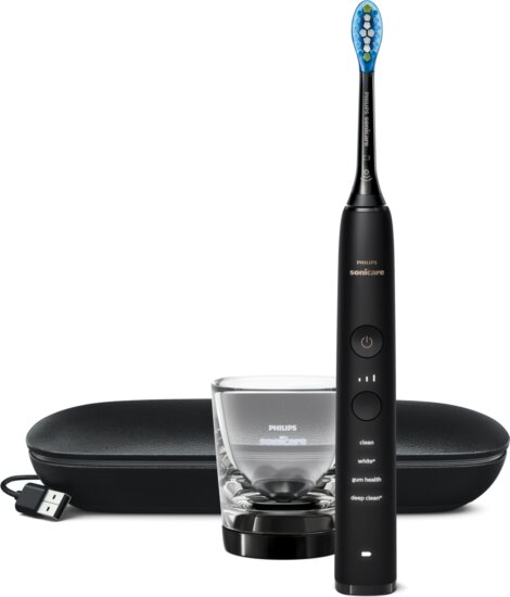 Philips Sonicare DiamondClean 9000 elektromos fogkefe, Fekete