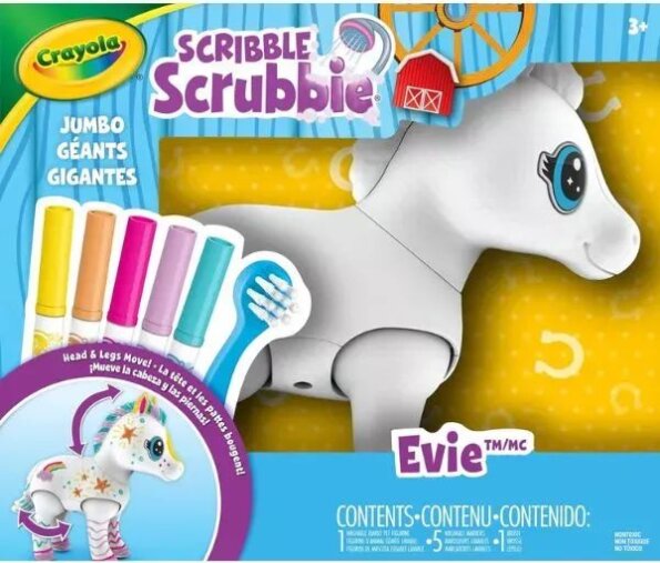 Crayola Washimals, Óriás Evie póni