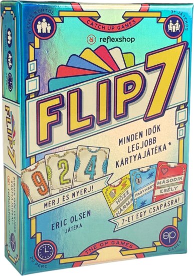 Flip 7 társasjáték Flip 7 társasjáték