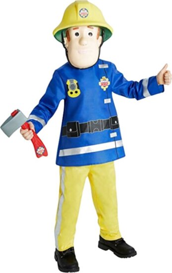 Rubies, Sam a tűzoltó jelmez, 104 cm