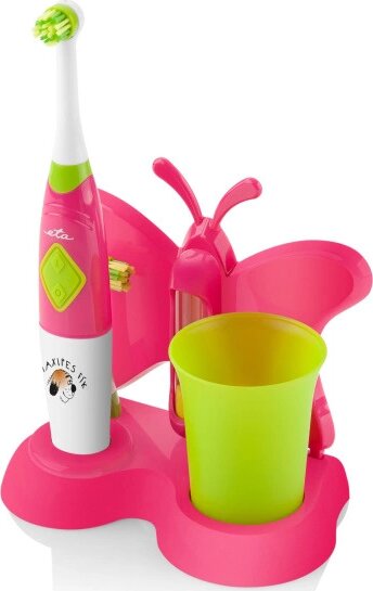 ETA Zubnička TV Déčko 1294 90070 elektromos fogkefe, Rózsaszín