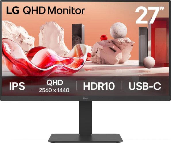 LG 27BA65QB-B 27" QHD IPS monitor