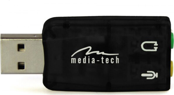 Media-Tech USB 5.1 virtuális hangkártya Media-Tech USB 5.1 virtuális hangkártya
