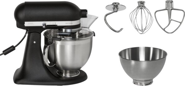 KitchenAid Artisan 5KSM185PSEBK konyhai robotgép, 300W KitchenAid Artisan 5KSM185PSEBK konyhai robotgép, 300W