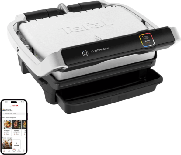 Tefal OptiGrill Elite GC750D16 kontakt grillsütő, 2000W