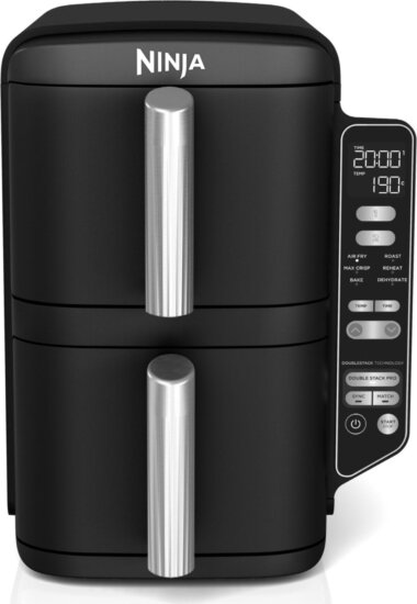 Ninja Double Stack SL300EU forrólevegős sütő (7,6 l)