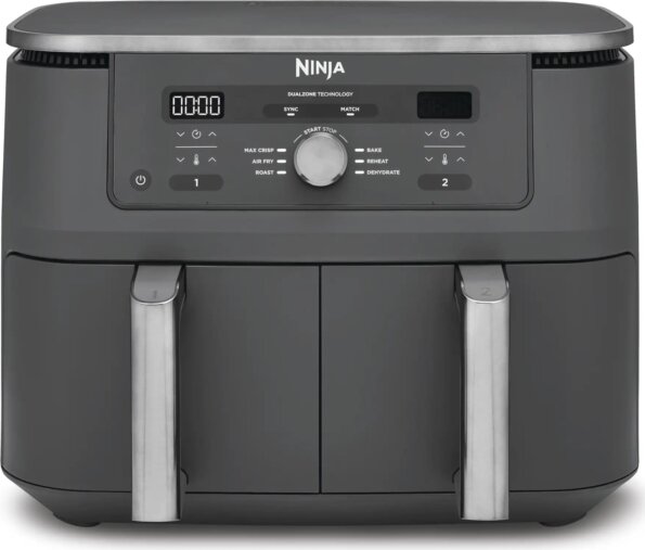 Ninja Foodi Max Dual Zone DZ400EU forrólevegős sütő (9,5 l) Ninja Foodi Max Dual Zone DZ400EU forrólevegős sütő (9,5 l)