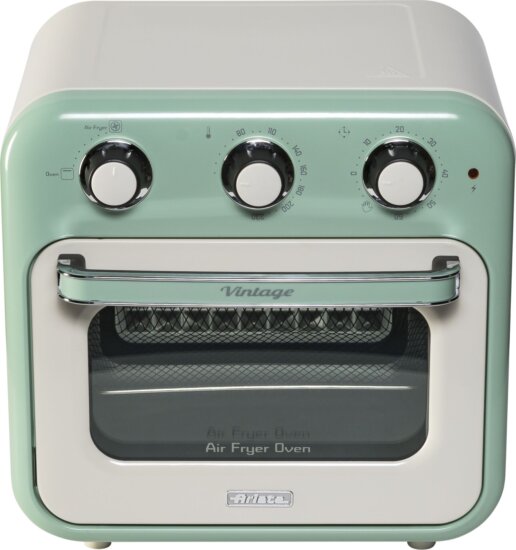 Ariete Vintage 4632 Mini forrólevegős sütő (16 l), zöld