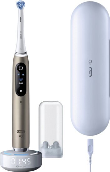 Oral-B iO Series 10 Eclipse Gold Special Edition elektromos fogkefe, Fehér Oral-B iO Series 10 Eclipse Gold Special Edition elektromos fogkefe, Fehér