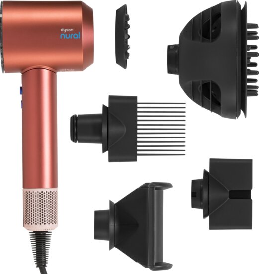 Dyson Supersonic Nural HD16 hajszárító, 1600W, eper-bronz