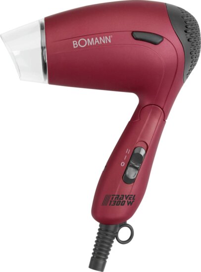 Bomann HTD 8005 CB úti hajszárító, 1300W, piros