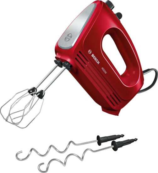 Bosch CleverMixx MFQ2420R kézi mixer, 400W, piros Bosch CleverMixx MFQ2420R kézi mixer, 400W, piros