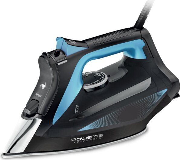 Rowenta DW5310 Focus Excel gőzölős vasaló, 2700W, fekete-kék