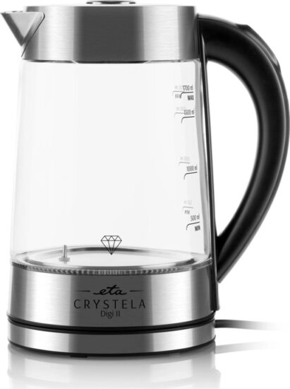 ETA Crystela Digi II 5154 90000 vízforraló, 1,7 l ETA Crystela Digi II 5154 90000 vízforraló, 1,7 l
