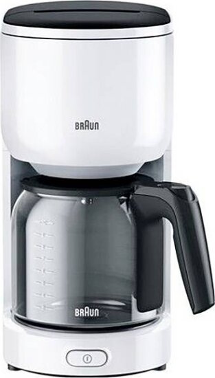 Braun PurEase KF 3100 WH filteres kávéfőző, fehér Braun PurEase KF 3100 WH filteres kávéfőző, fehér