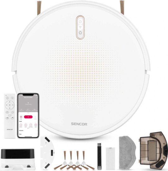 Sencor SRV 4150WH robotporszívó, Fehér