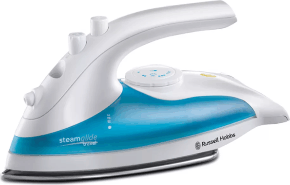 Russell Hobbs 22470-56 Steam Glide Travel gőzölős úti vasaló, 830W, fehér-kék Russell Hobbs 22470-56 Steam Glide Travel gőzölős úti vasaló, 830W, fehér-kék