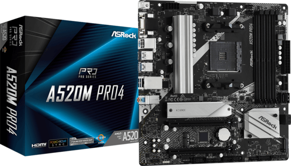 ASRock A520M Pro4 alaplap