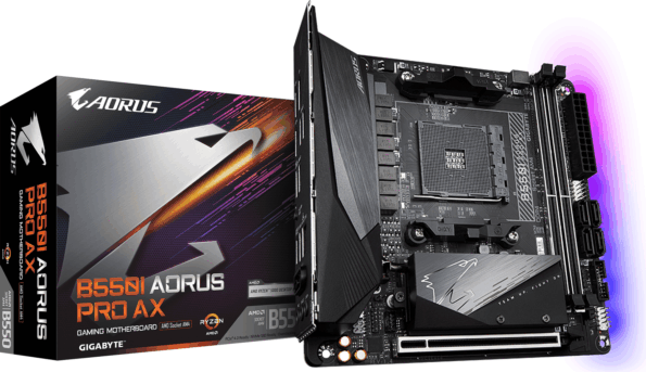 Gigabyte B550I AORUS PRO AX alaplap Gigabyte B550I AORUS PRO AX alaplap