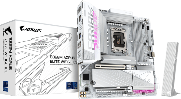 Gigabyte B860M AORUS ELITE WiFi6E ICE alaplap