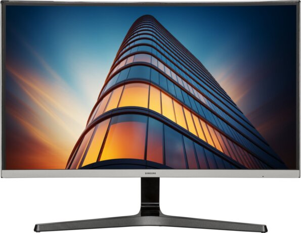 Samsung Essential S3 S39GD 27" FHD VGA ívelt monitor Samsung Essential S3 S39GD 27" FHD VGA ívelt monitor