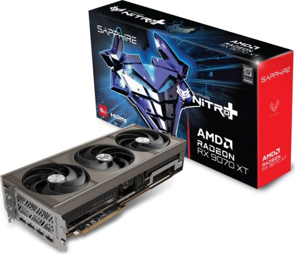 Sapphire Radeon RX 9070 XT Nitro+ 16GB GDDR6 OC Sapphire Radeon RX 9070 XT Nitro+ 16GB GDDR6 OC