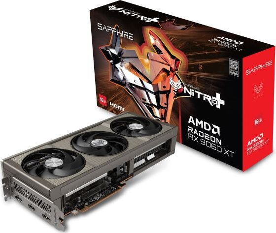 Sapphire Radeon RX 9060 XT Nitro+ 16GB GDDR6 OC