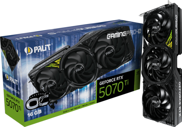 Palit GeForce RTX 5070 Ti GamingPro-S 16GB GDDR7 OC Palit GeForce RTX 5070 Ti GamingPro-S 16GB GDDR7 OC