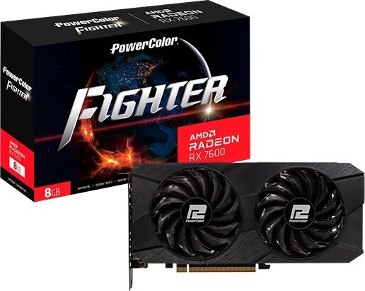 PowerColor Radeon RX 7600 Fighter 8GB GDDR6