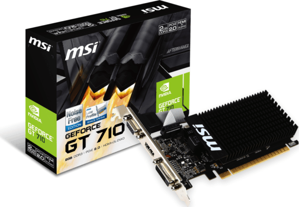 MSI GeForce GT 710 2GB DDR3 Passive MSI GeForce GT 710 2GB DDR3 Passive