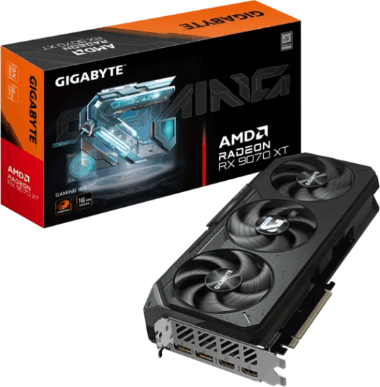 Gigabyte Radeon RX 9070 XT Gaming 16GB GDDR6