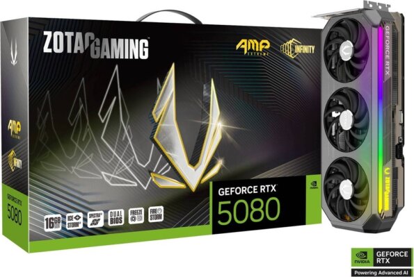 Zotac GeForce RTX 5080 AMP Extreme Infinity 16GB GDDR7