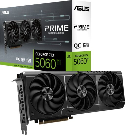 Asus Prime GeForce RTX 5060 Ti 16GB GDDR7 OC