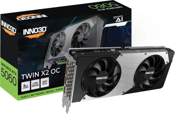 Inno3D GeForce RTX 5060 Twin X2 8GB GDDR7 OC
