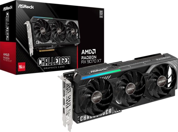 ASRock Radeon RX 9070 XT Challenger 16GB GDDR6