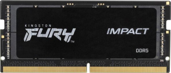 Kingston 32GB / 5600MHz FURY Impact Black (DDR5, SODIMM) Kingston 32GB / 5600MHz FURY Impact Black (DDR5, SODIMM)