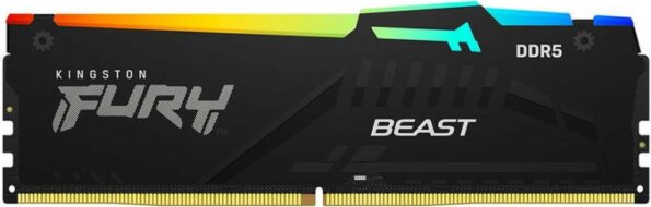 Kingston 16GB / 5600MHz FURY Beast RGB (DDR5, DIMM) Kingston 16GB / 5600MHz FURY Beast RGB (DDR5, DIMM)