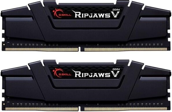 G.Skill 16GB / 3600MHz Ripjaws V Black (DDR4, Kit 2x8GB) G.Skill 16GB / 3600MHz Ripjaws V Black (DDR4, Kit 2x8GB)