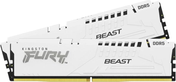 Kingston 32GB / 6000MHz FURY Beast White EXPO (DDR5, Kit 2x16GB) Kingston 32GB / 6000MHz FURY Beast White EXPO (DDR5, Kit 2x16GB)