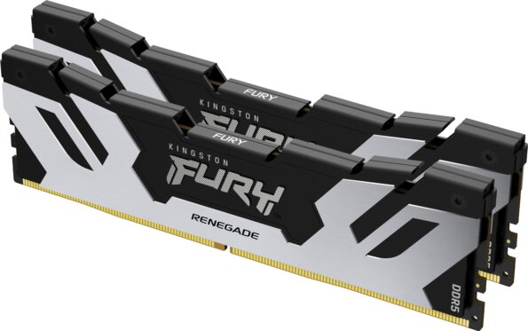 Kingston 96GB / 6400MHz FURY Renegade Silver (DDR5, Kit 2x48GB)
