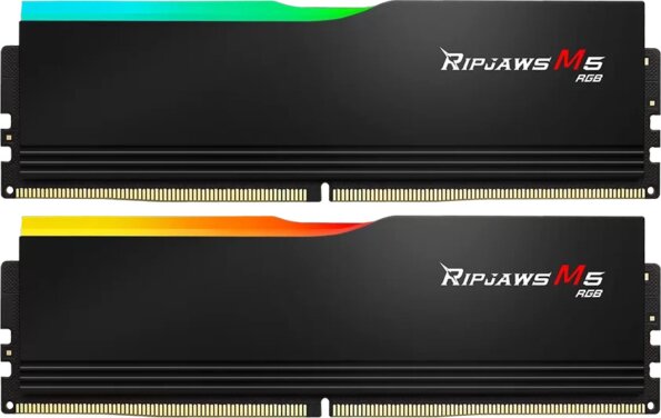 G.Skill 32GB / 6000MHz Ripjaws M5 RGB Black (DDR5, Kit 2x16GB) G.Skill 32GB / 6000MHz Ripjaws M5 RGB Black (DDR5, Kit 2x16GB)