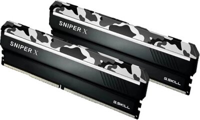 G.Skill 16GB / 3000MHz Sniper X Urban Camo (DDR4, Kit 2x8GB) G.Skill 16GB / 3000MHz Sniper X Urban Camo (DDR4, Kit 2x8GB)