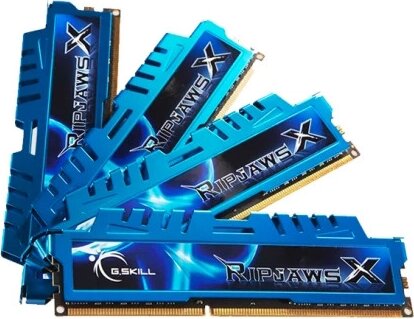 G.Skill 32GB / 1600MHz RipjawsX Blue (DDR3, Kit 4x8GB) G.Skill 32GB / 1600MHz RipjawsX Blue (DDR3, Kit 4x8GB)