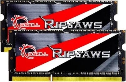G.Skill 8GB / 1600MHz Ripjaws (DDR3L, Kit 2x4GB, SODIMM) G.Skill 8GB / 1600MHz Ripjaws (DDR3L, Kit 2x4GB, SODIMM)